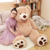 1M Giant Bear Plush Toy Large Size Bear Stuffed Animal Doll Girls Valentine's Day Gift