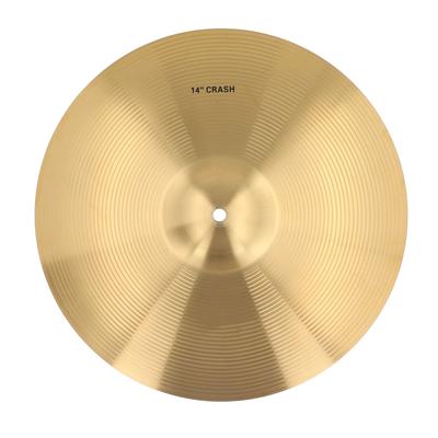 Crash Cymbal, четкий звук, латунная джазовая барабанная тарелка для профессиональных любителей музыки, 14 дюймов