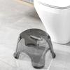 Transparent Small Low Stool Non-slip Shoe Changing Stool Modern Furniture Kid Stool  Bedside