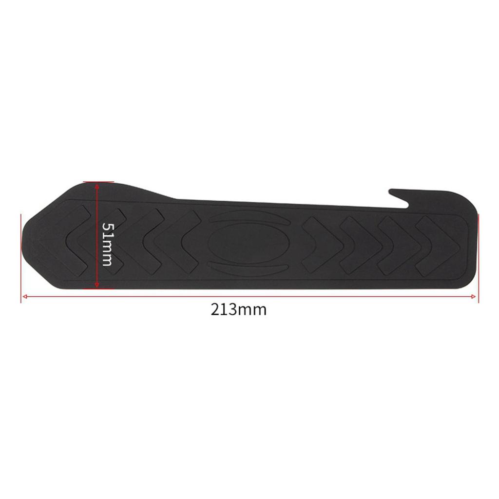 Bike Chainstay Protector Durable Scratch Resistant Silicone Sticker Bicycle Chain Stay Frame Guard for BMX Mountain Road Bikes