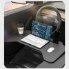 Автомобильный поднос, складной обеденный стол для Tesla Model 3 / Y, держатель для автомобильного подноса для напитков, многофункциональный стол, аксессуары для кемпинга в автомобиле