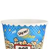 Popcorn Container Snacks Chips Box Bowl Plastic Bucket 2.3L