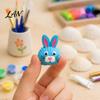 Handmade Shell Painting Kit 1/2 Sets DIY Craft Kit, with Natural Shells, Modeling Clay, Pigments, Seashell Glue, Eyes, Art Crafts Supplies Set