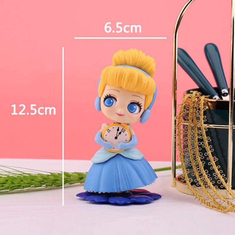 Princess Ariel Rapunzel Cinderella Mermaid Anna Elsa Belle Sofia Snow White Mulan The Little Mermaid Figure Toys Kid Gift
