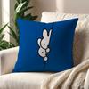 Kawaii MMiffy cushion cover For Pillow Printing Sofa Decoration Home Car Room Coffee Shop Office Nordic Simplicity