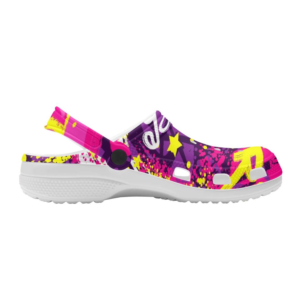 Printed Garden Shoes EVA Clogs Women Men Lightweight Breathable Slip On Beach Pool Bathroom Home Summer Sandals Daily Sandals