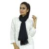 Индийский шарф Dupatta с запахом из шифона, длинный палантин, чунни, шарф с кисточками
