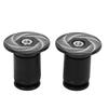 2 шт. Заглушки для руля велосипеда Алюминиевый сплав Силикон Расширяющиеся Запирающиеся Торцевые заглушки руля Замена для горных и шоссейных велосипедов