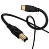 USB B To C Printer Cable USB Cable Type-C To Type-B Cable High Durability Suitable for Audio DAC Mixer MIDI Keyboard Electronic Piano DJ Controller Pr