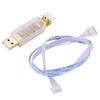 USB to TTL programming cable, PLC programming cable with super fine chip, fast signal   for conversion module