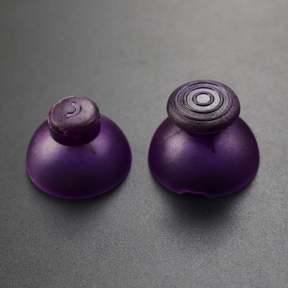 JCD 2pcs Left And Right 3D Analog Joystick Thumb Stick Silicone Cap For GameCube For NGC GC Controller Repair Part Replacement