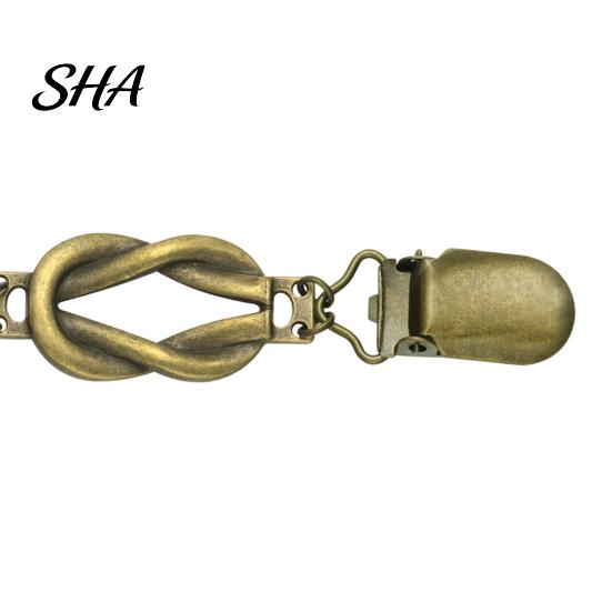 Retro Waist Tightener Knotted Sweater Clip for Women, Cardigan Dress Cincher Metal Clips Clip, Cloak Shawl Pant Clothes Women Outfit Accessories