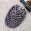 Autumn/Winter Solid Color Turtleneck Two-Legged Pet Fleece for Bichon and Teddy Puppies
