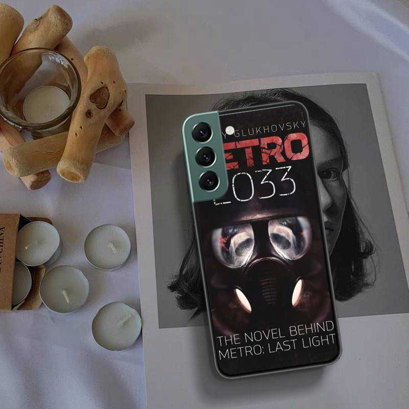 Телефон Metro 2033 для Samsung S25 Edge Galaxy S22 Ultra S21 S10 S9 Plus S20 S23 S24 FE Чехол S10E Покрытие Силиконовое Мягкое Coque Fundas
