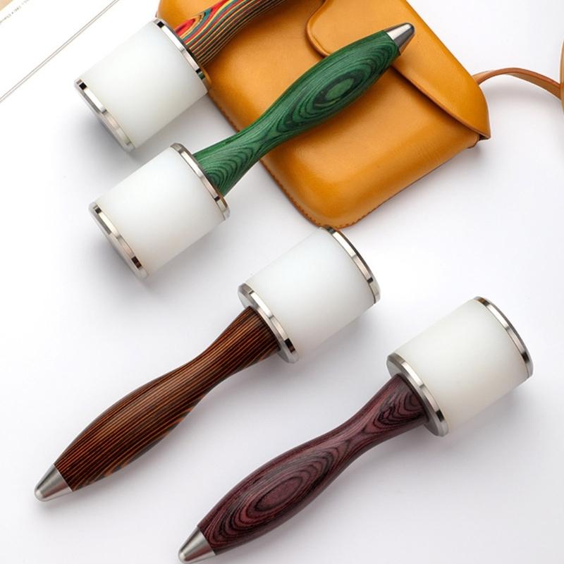 Leather Carving Hammer for Leather Craft Project Nylon Hammers Mallet Leathercraft Mallet Leathercraft Carving Hammer