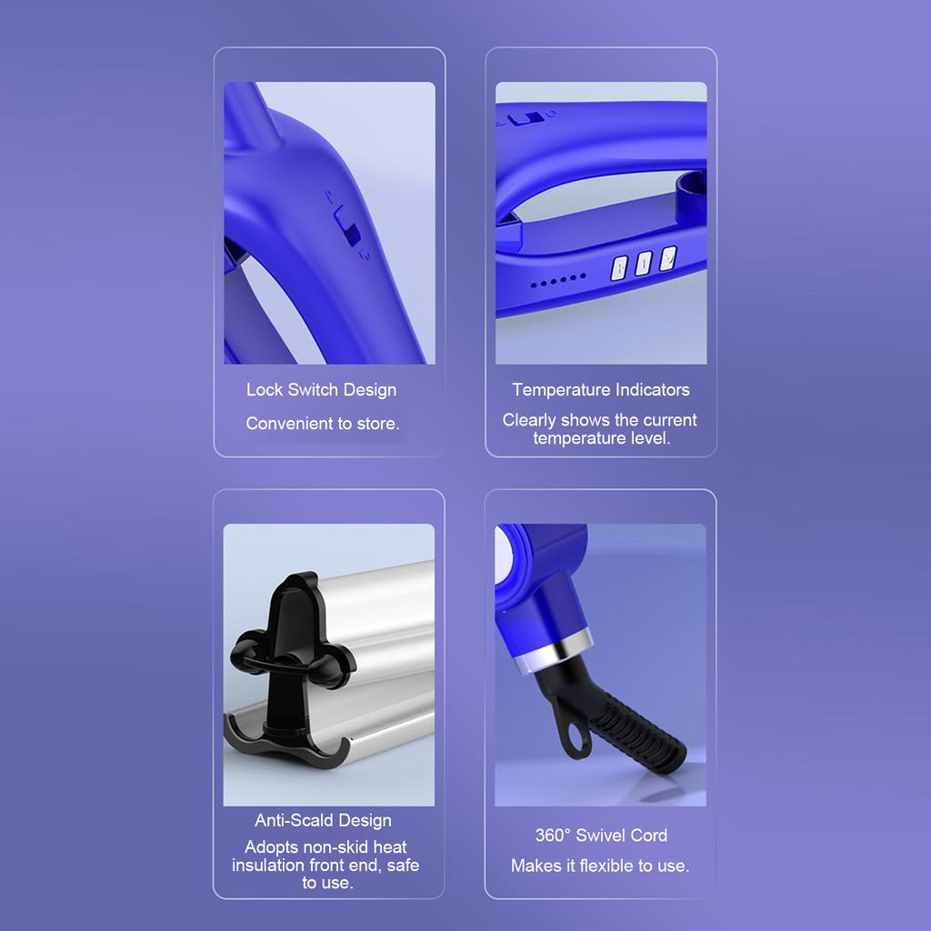 Щипцы для завивки волос Палочка 28 мм Керамическая щипцы для завивки волос Яичный рулет Щипцы для завивки волос Щипцы для волос Температура