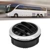 87mm AC Air Outlet Black Air Vent AC Vent Round Air Vent  Boat Use