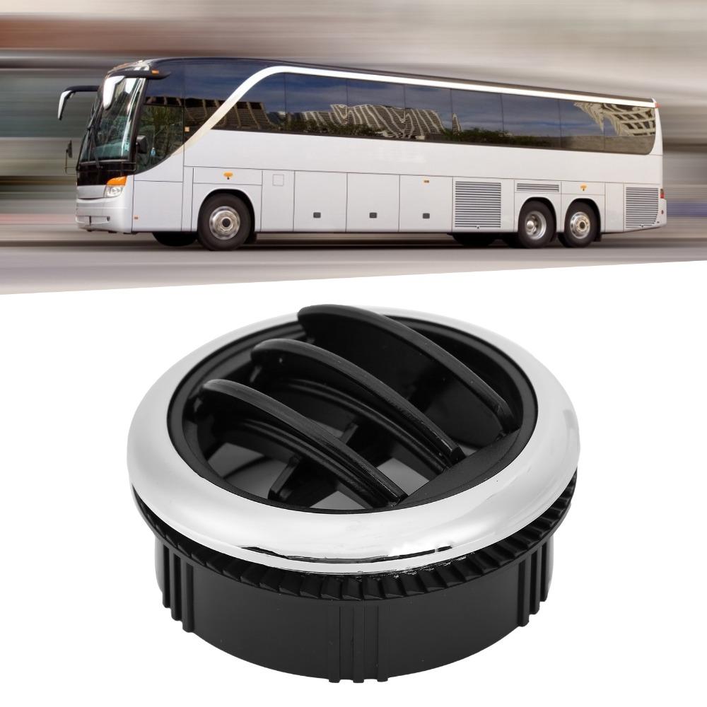 87mm AC Air Outlet Black Air Vent AC Vent Round Air Vent Boat Use