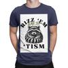 Aautism Funny Rizz Em With The Tism Autistic Racoon Graphic 100 Cotton Tshirt Aautism Racoon Tops Tees For Unisex