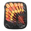 STEELMIGHT Insulated Screwdriver Set, 9-Piece Set for Electrical Work, Includes Insulated Blades for 500V Operation, Phillips and Flathead