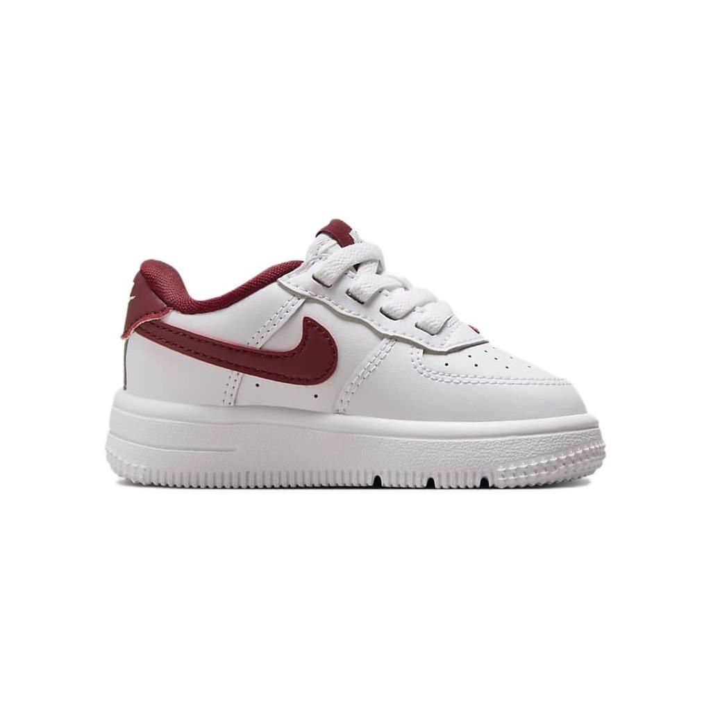 Nike Force 1 Low EasyOn TD Белые Командные Красные Детские Кроссовки FN0236-105