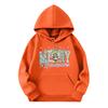 Child Fashion Lightweight Long Sleeve Pullover With Pockets  Print Hoodie