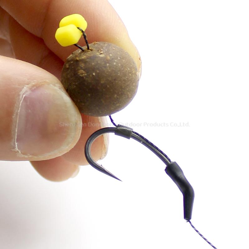 25pcs Carp Fishing Double Corn Hair Stop Pop Up Boilies For Use With Boilies, Pellets, Nuts, Etc Carp Fishing Terminal Tackle