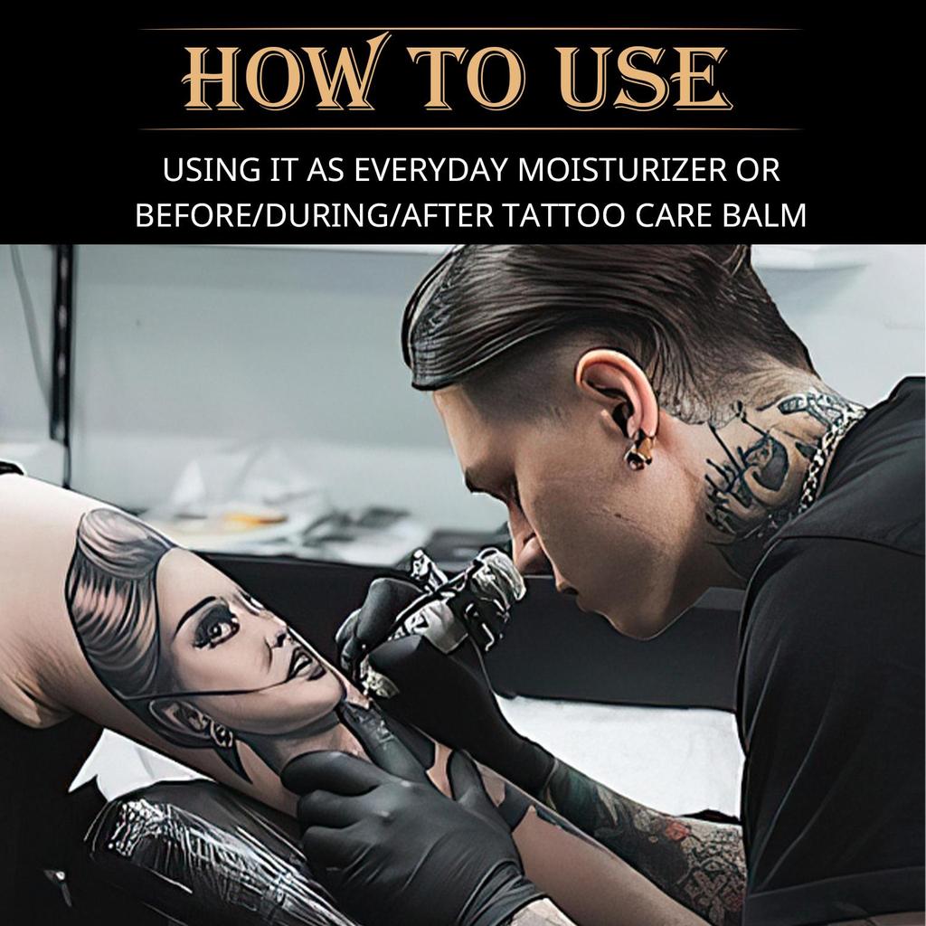 Бальзам для татуировок — улучшает цвет и увлажняет кожу, успокаивает кожу с татуировками и предотвращает изменение цвета чернил — крем для татуировок для основных принадлежностей