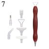 Diamond Painting Resin Diamond Painting Pen Point Drill Pen Alloy Replacement Pen Heads Resin Pen