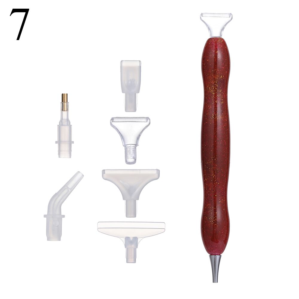 Швейные принадлежности Ручка-сверло из смолы Ручка-сверло из смолы Ручка для алмазной живописи Сменные головки для ручек из сплава