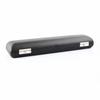 A'sTool Black Leather Hard Flute Case for 16-Hole Woodwind Instruments