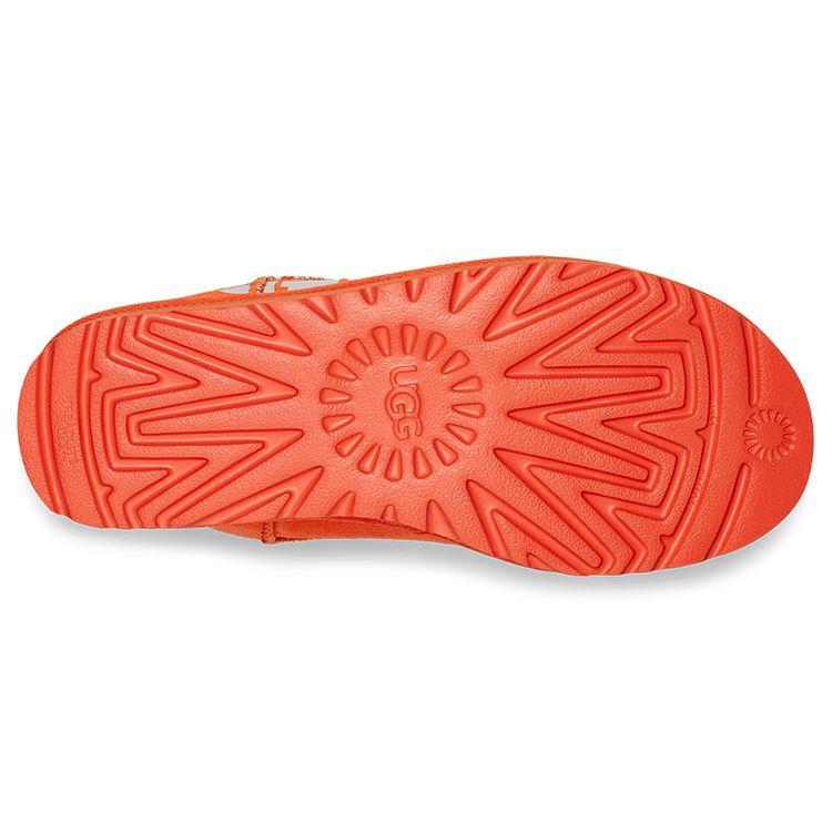 UGG Classic Ultra Mini Chopped Warm Durable Casual Comfortable Plush Ankle Snow Boots Women Boots Orange-Soda 1126373-OGS