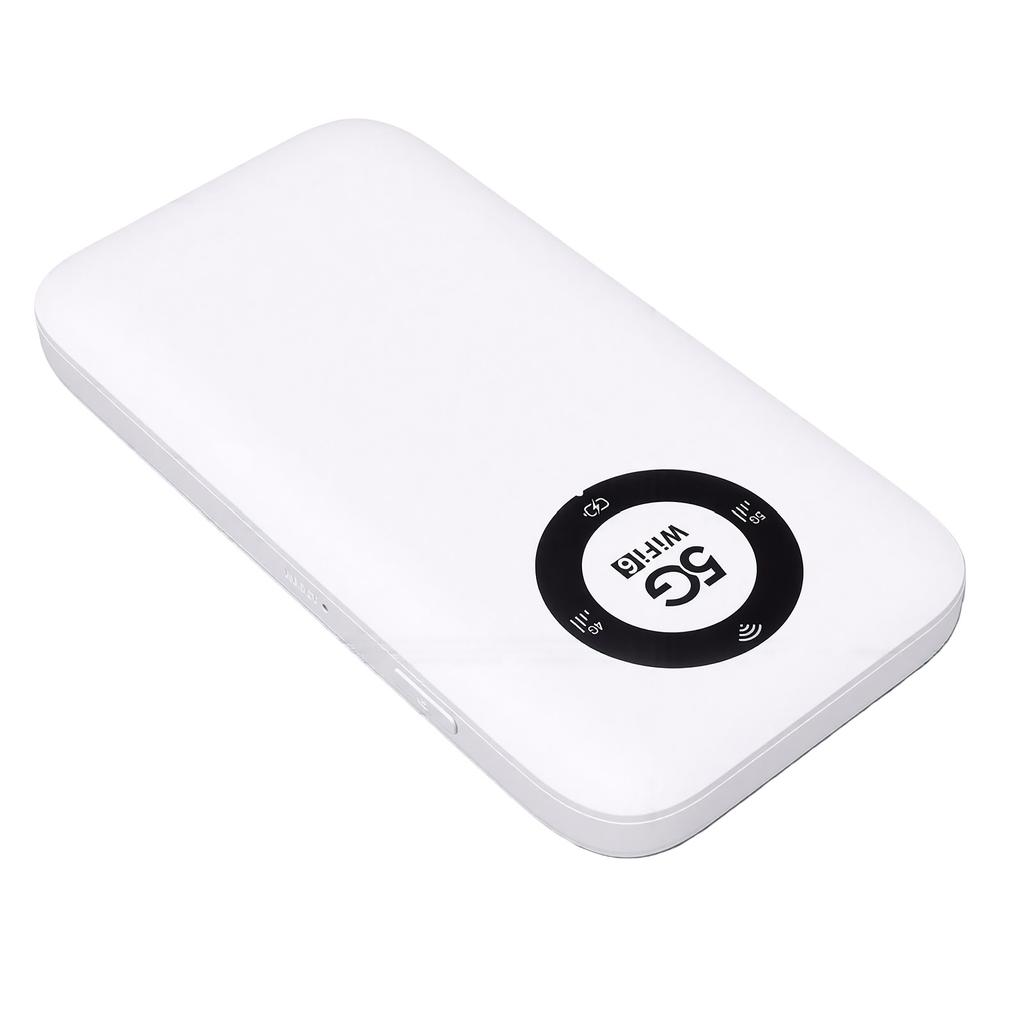 5G Mobile Hotspot 6000mAh 2Gbps High Speed Dual Band 2.4GHz 5GHz Portable WiFi 6 Router for Travel RVs Business Remote