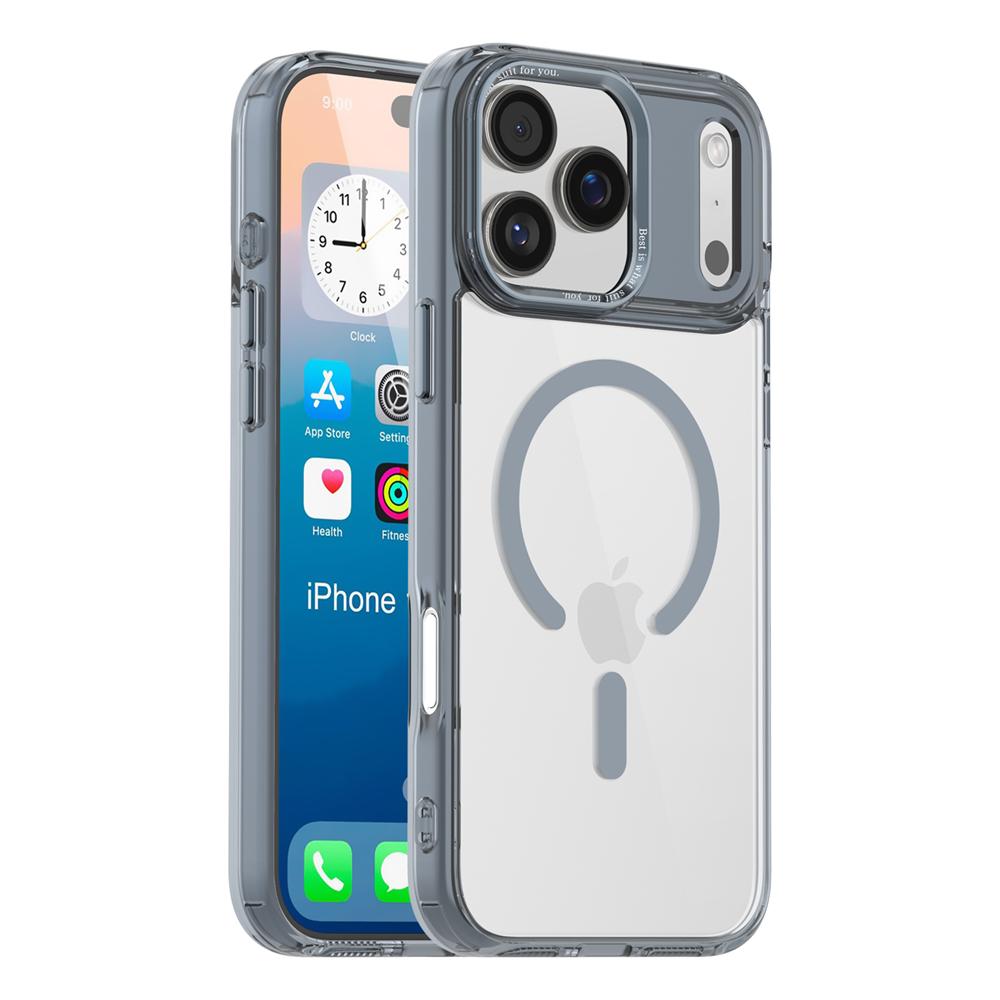 For Magsafe Wireless Charge Shockproof Armor Clear Case For iPhone 17 16 15 14 13 12 11 Pro Max Plus Magnetic Transparent Cover