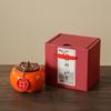 Persimmon tea can ceramic seal Ruyixi candy can packaging box small creative jar wedding gift