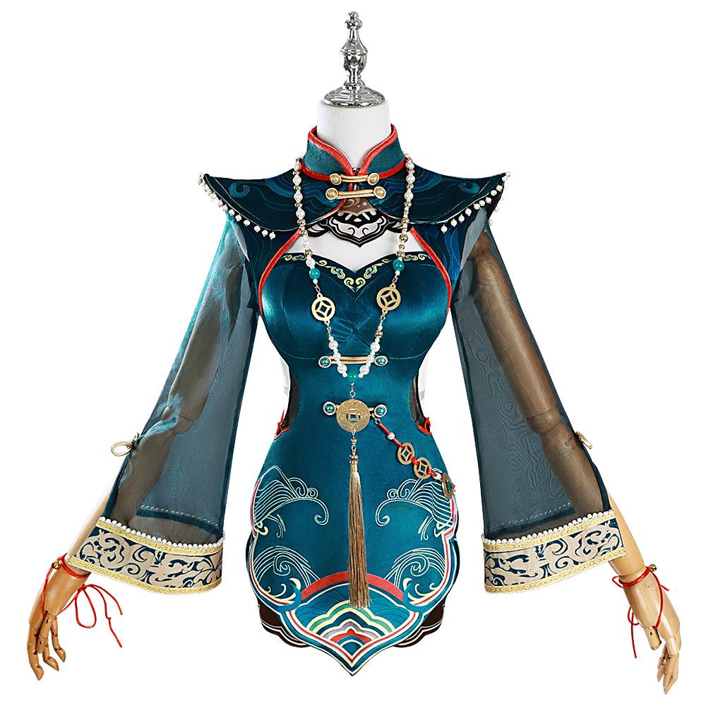 Костюм для косплея Нарака Блейдпоинт Ю Линлун Зомби Чернила - Женский Аниме Наряд