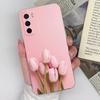 Для Oppo A15 A15S A16 A16S A17 A17K A35 A58 чехлы для телефонов красивые синие бабочки цветы узор прозрачный силиконовый противоскользящий корпус для Oppo Shell