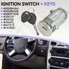 1set Ignition Lock Cylinder Switch Keys 5003843AB 5003843AA 5083915AB 703719 For Chrysler Dodge Caravan Jeep Cherokee Plymouth