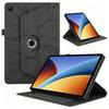 Чехол для Redmi Pad 2 9.7 2026, Чехол с вращением на 360 градусов, Текстурированная PU-кожа с тиснением в виде дерева, Чехол-планшет для Xiaomi Redmi Pad 2 9.7