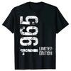 2025 Funny 60th Tee Vintage Legends Born In 1965 60 Years Old Party T Shirts Summer Cotton Birthday Gift Idea T-shirt Women Men