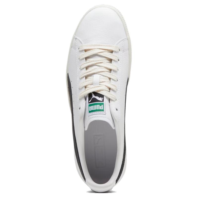 Puma Женские lifestyle-кеды Clyde Leather Бело-черные 398703-01