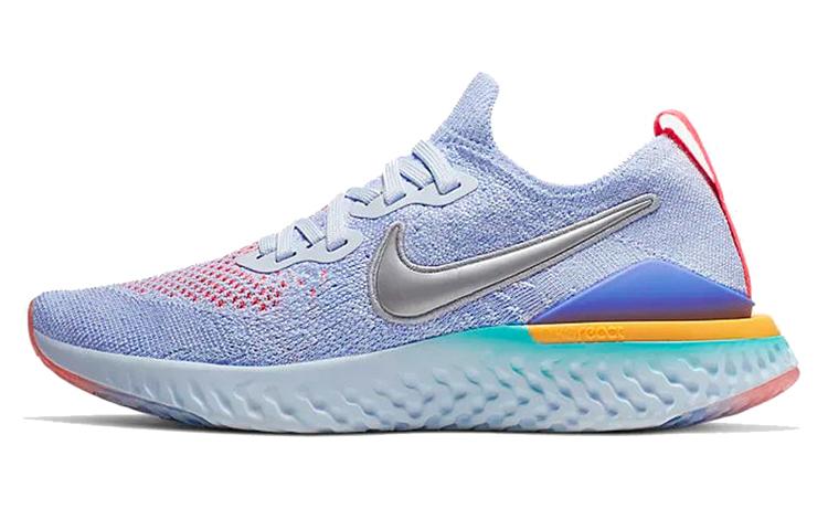 Nike Epic React Flyknit 2 'Aluminum' Gs AQ3243-414