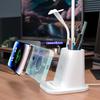 2026 New Arrival 4-in-1 Multifunctional Wireless Charger Desk Lamp with Pen Holder 15W Quick Phone Charger