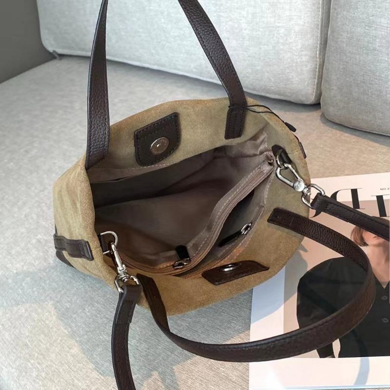 Сумка-ведро из матовой коровьей кожи, женская сумка через плечо из натуральной кожи