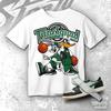 Rabbit And Duck Shirt Match AJ 1 Low Phantom Pine Green, Unisex Shirt Match Sneaker