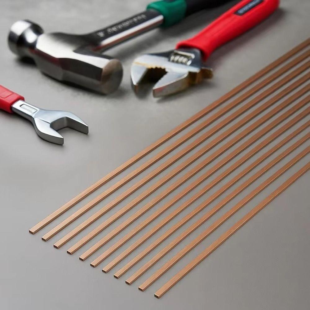 4Pcs 250mm Phosphor Copper Welding Rod Welding Stick for Air Conditioner and Copper Tube Welding