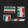 1 X Italy National Flag Universal Car Emblem Sticker Badge Decal