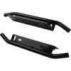 Suitable for Wranglers SUV Lamp Holder Aluminum Front Bumper License Plate LED Light Bar Frame Holder Log Light Mount Bracket License Plate Covers