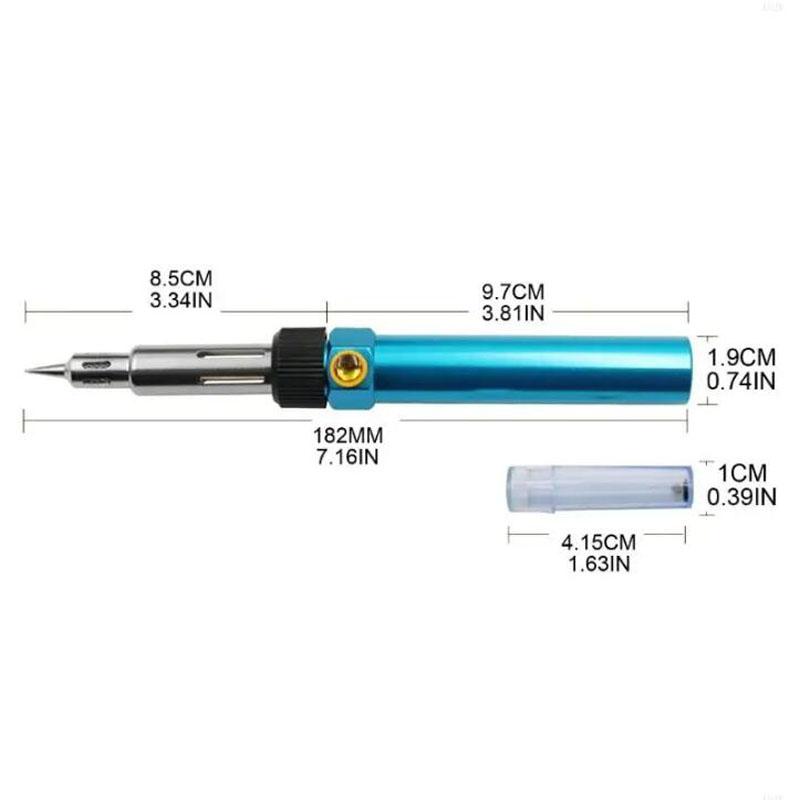 Портативная паяльная лампа Газовый паяльник Быстрый DIY Ремонт и сварка