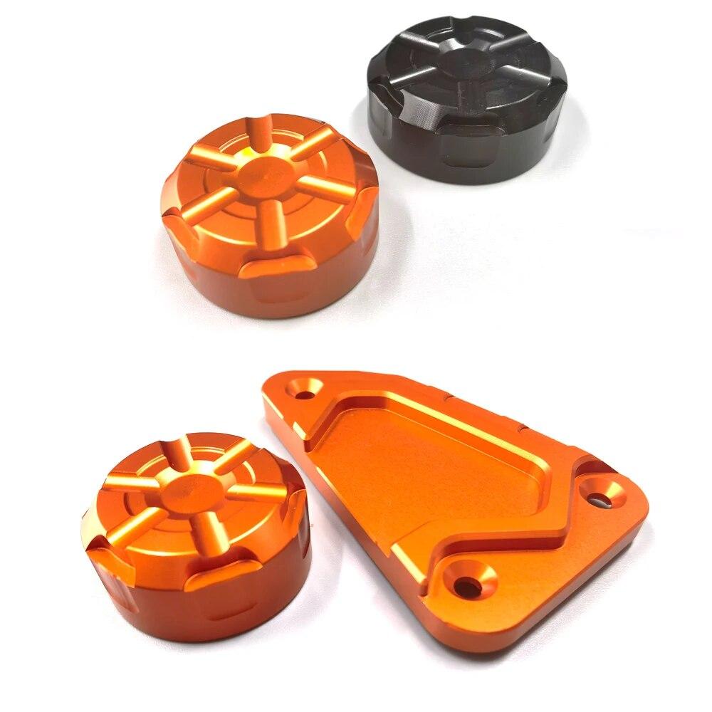 For KTM 890 Adventure R Rall Duke 2022 Front Rear Brake Master Cylinder Reservoir Cover Motocycle Oil Fluid Cap Tank Cup